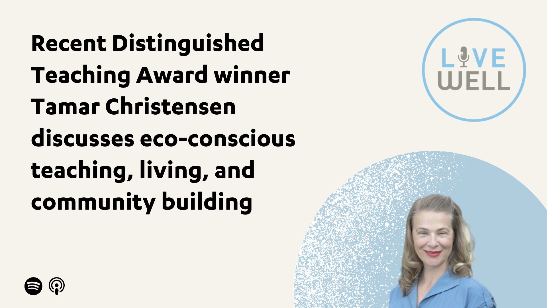 Tamar Christensen discussess eco-conscious teaching, living and commmunity building.