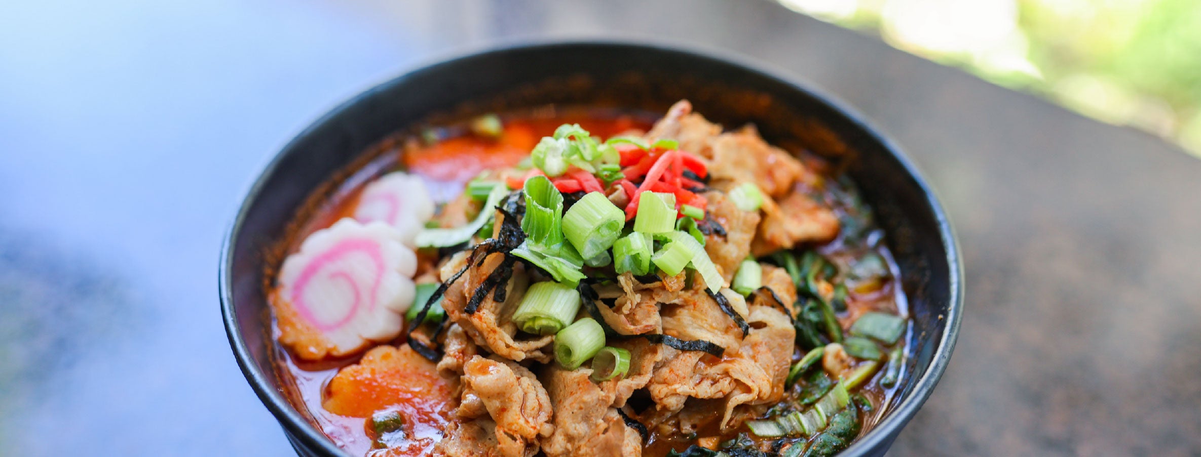 a delicious array of asian themed meals await diners at Feast at Rieber